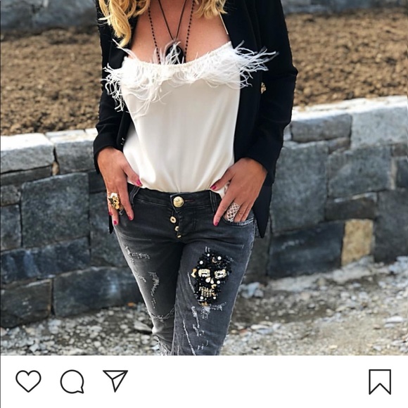 ISO Philip plein skull jeans